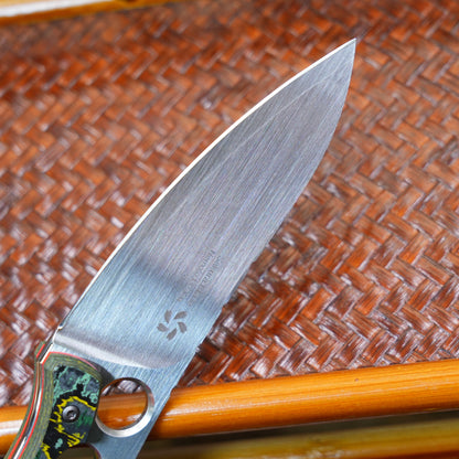 SHURA Sakura Blade Nemoto Design ZDP-189 Ceramic Carbon Fiber tactical knife