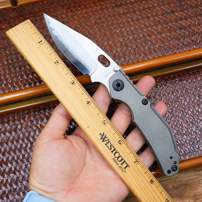 The initial prototype before production titanium handle.Only 1