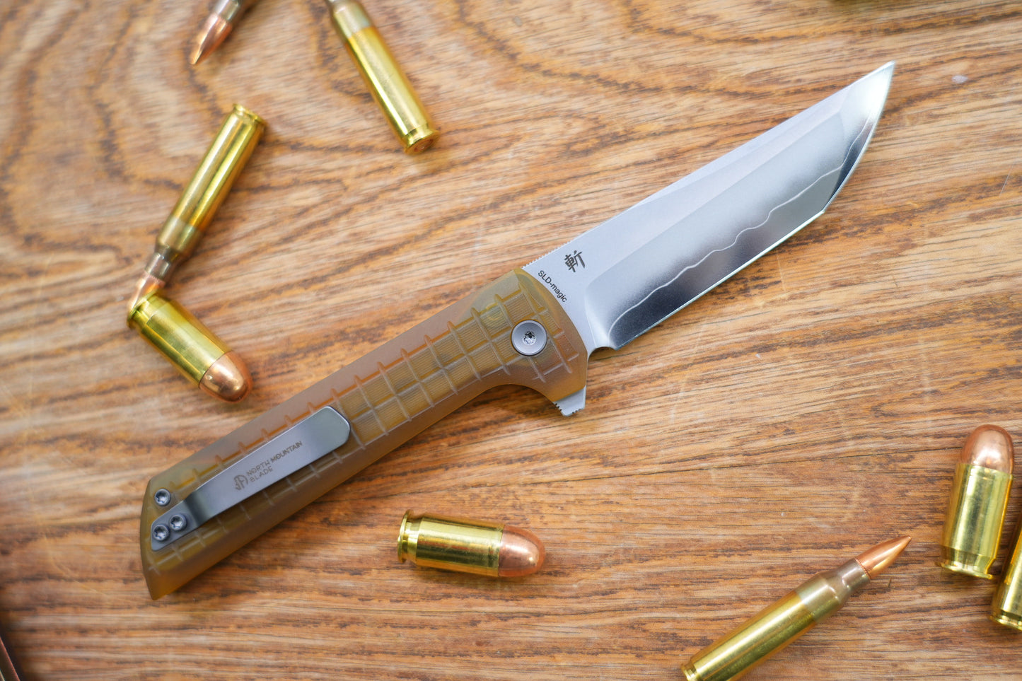 Chop 2 2405-PEI handle SLD-Magic Japanese TANTO style tactical folding knife