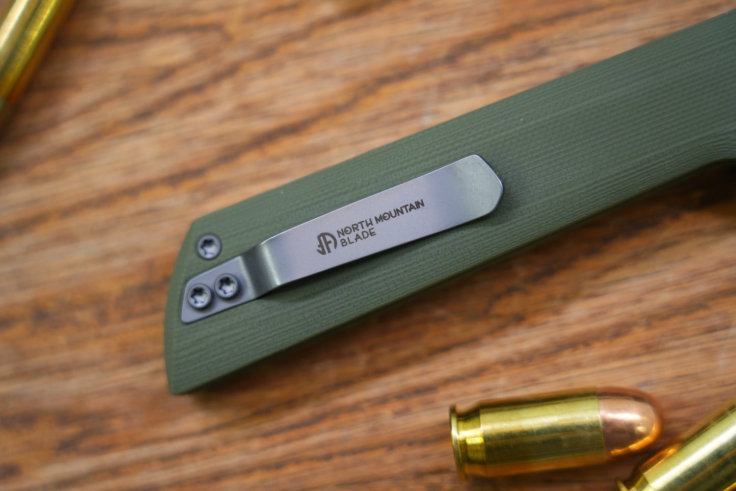 【Chop 2】 Green G10 handle SLD-Magic Japanese TANTO style tactical folding knife