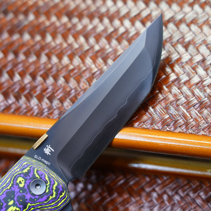 2406-PRCF-DLC Chop2 Joker Color Ceramic Carbon Fiber New .45-style thumb disc