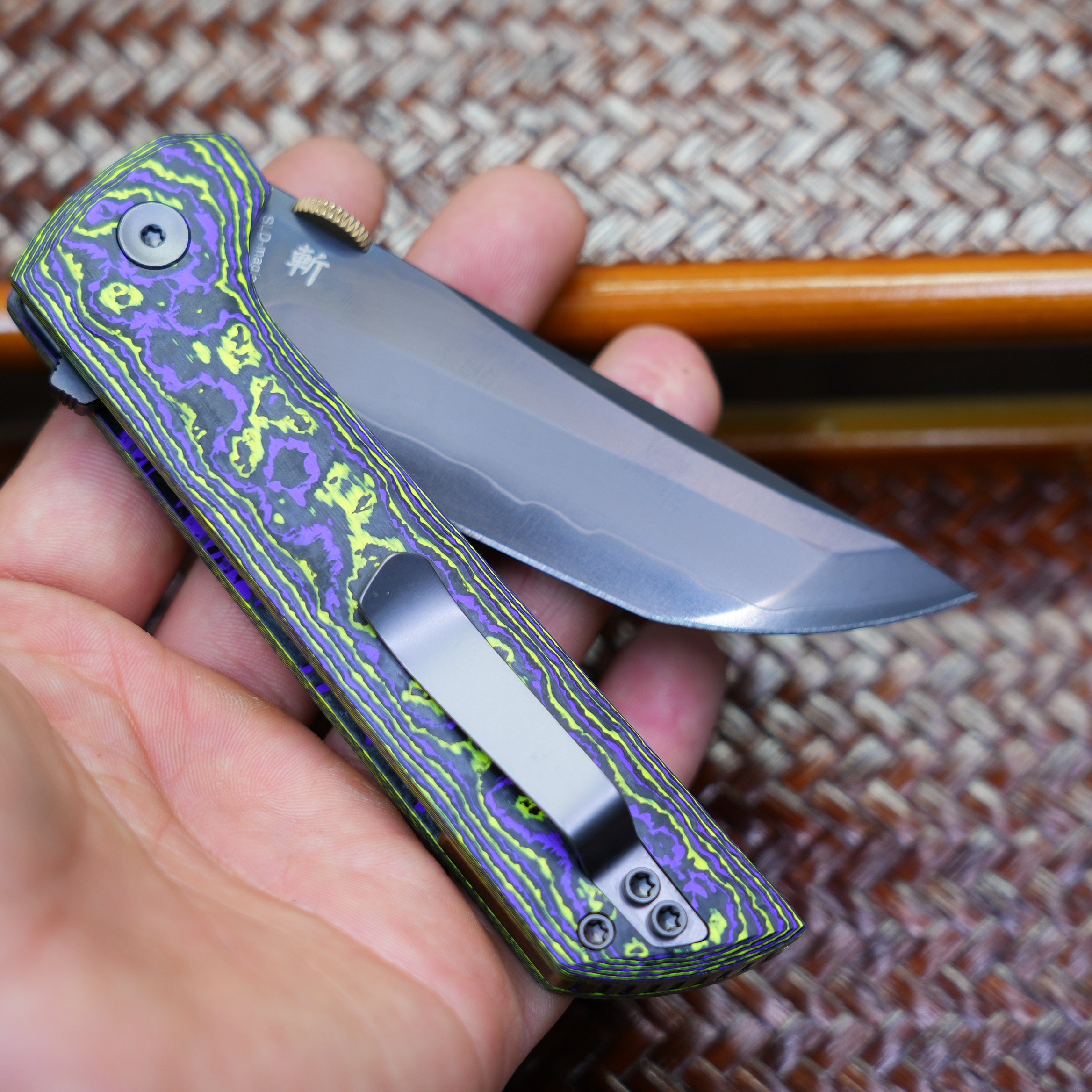 2406-PRCF-DLC Chop2 Joker Color Ceramic Carbon Fiber New .45-style