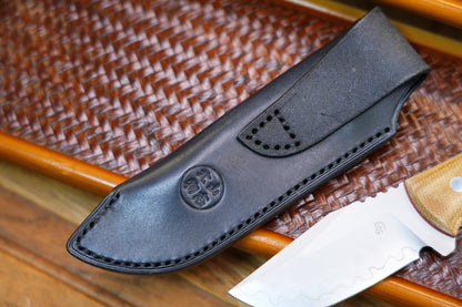 North Mountain Raccoon Skinner Hunting Knife Micarta Handel SLD-Magic
