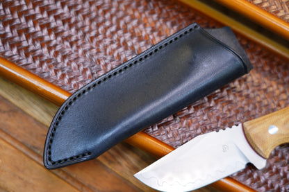North Mountain Raccoon Skinner Hunting Knife Micarta Handel SLD-Magic
