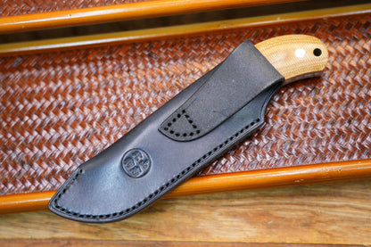 North Mountain Raccoon Skinner Hunting Knife Micarta Handel SLD-Magic