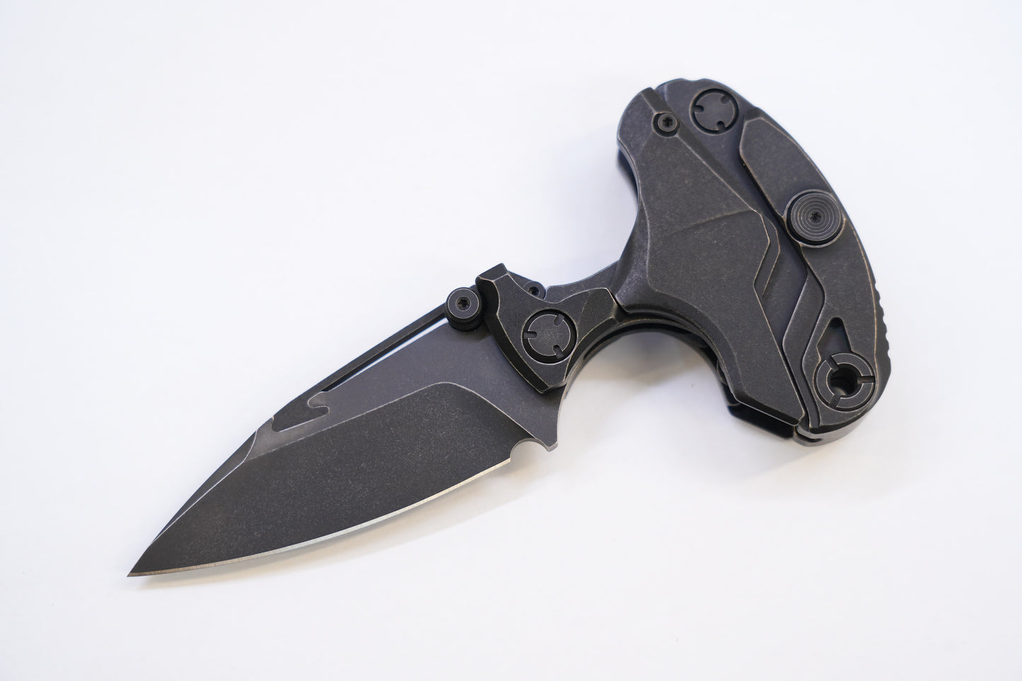 FS EDC Alkaid Black Titanium handle M390 blade