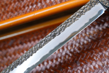 Giant Folding Knife, Higonokami Style, Hand-Forged Blade, Hand-Polished Mirror Finish, Full-Forged Handle