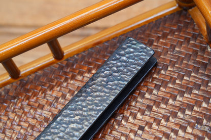 Giant Folding Knife, Higonokami Style, Hand-Forged Blade, Hand-Polished Mirror Finish, Full-Forged Handle