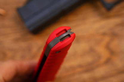 2411-RED Kick Stop Chop Plus Hidden flipper Japanese style tactical tanto folding knife