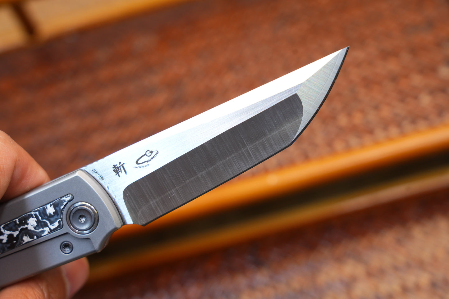 Customer Return: Titanium Chopsticks — ZDP-189 3-Layer Steel