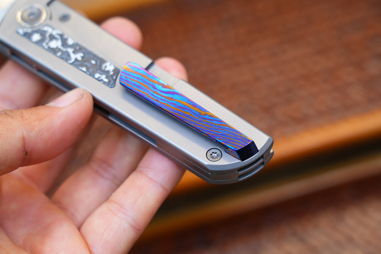 Customer Return: Titanium Chopsticks — ZDP-189 3-Layer Steel