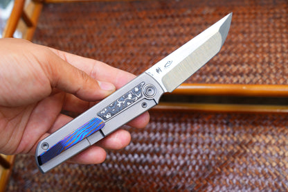 Customer Return: Titanium Chopsticks — ZDP-189 3-Layer Steel