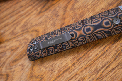 2411-BKSK Kick Stop Chop Plus Hidden flipper Japanese style tactical tanto folding knife