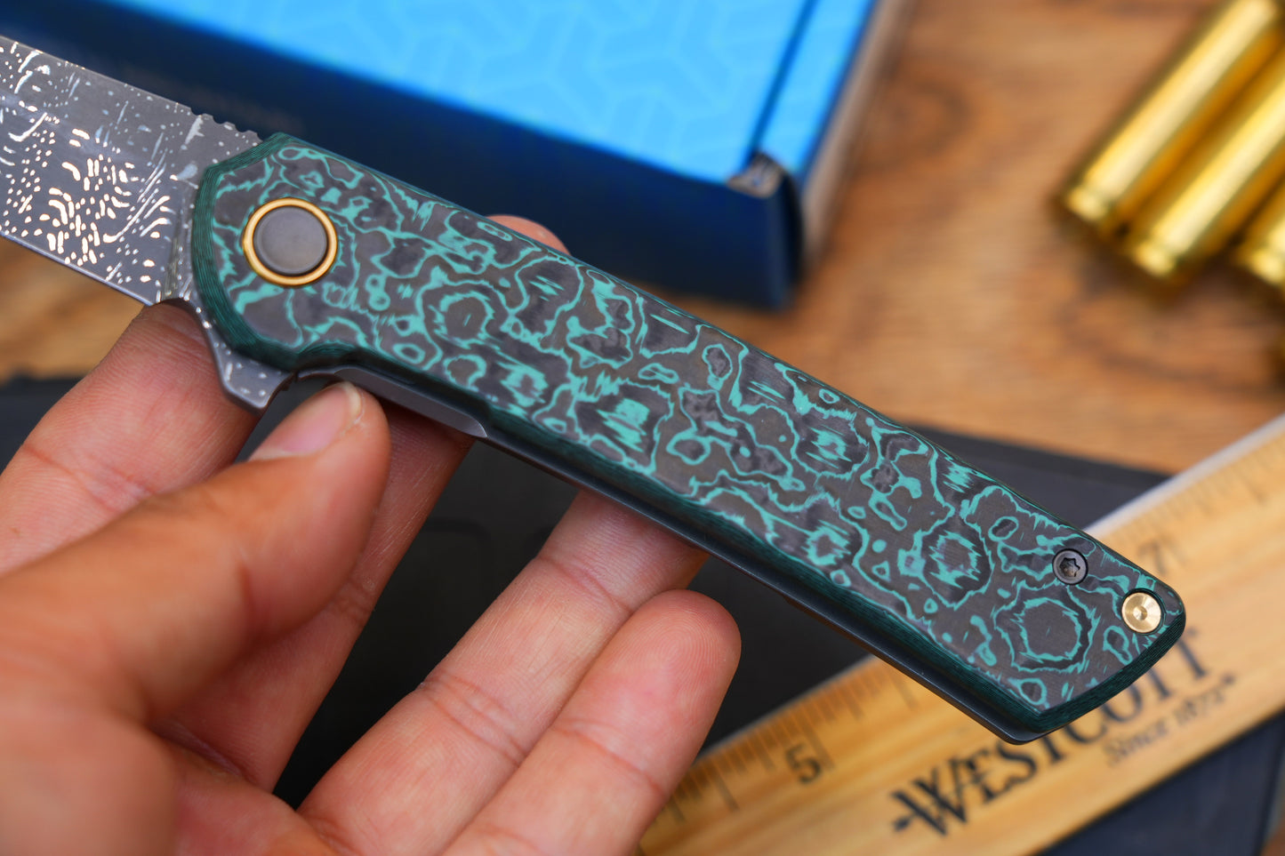 【ZERO】VegasForge AMERICAN MADE DAMASCUS STEEL