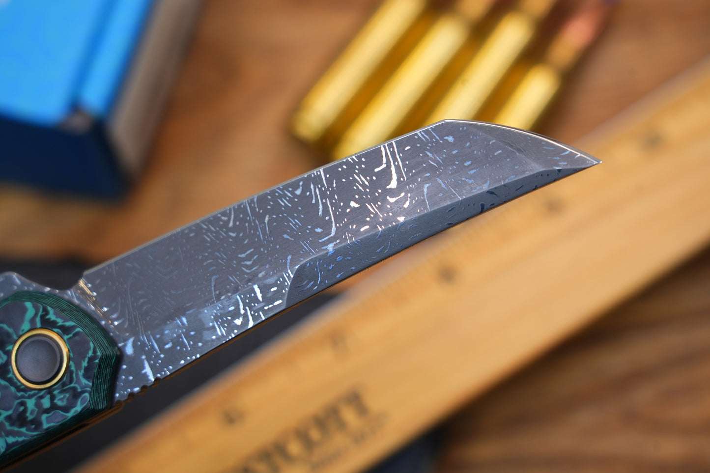 【ZERO】VegasForge AMERICAN MADE DAMASCUS STEEL