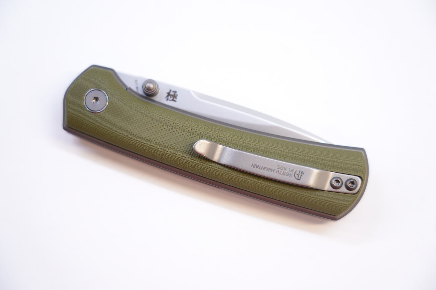 new "Ultra" G10 Green Sleek Modern Mini Pocket Knife Quick-Open Design