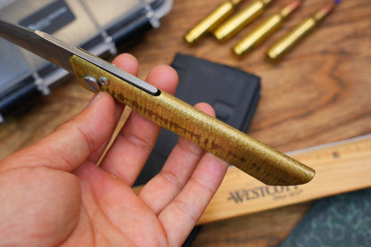 Traditional Japanese Higonokami Folding Knife