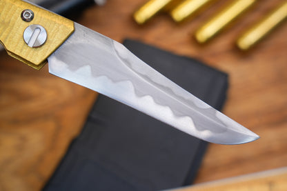 Traditional Japanese Higonokami Folding Knife