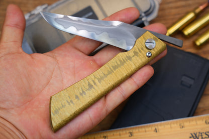 Traditional Japanese Higonokami Folding Knife