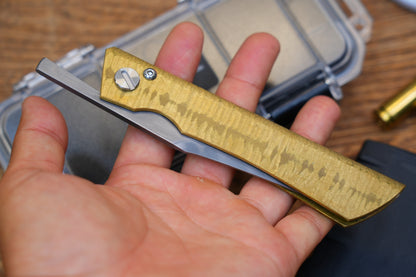 Traditional Japanese Higonokami Folding Knife