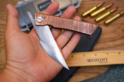 Traditional Japanese Higonokami Folding Knife