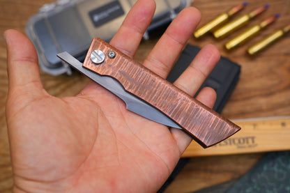 Traditional Japanese Higonokami Folding Knife