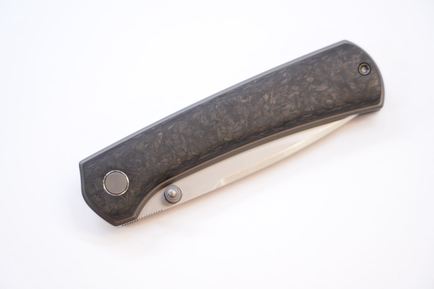 new "Ultra" Marble Carbon Sleek Modern Mini Pocket Knife Quick-Open Design