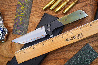 2407-CUDM-5 Copper Damascus Edition Mirror-polished