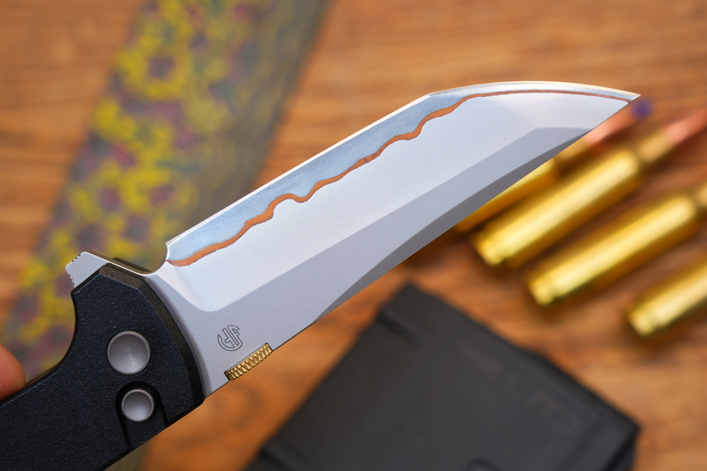 2407-CUDM-5 Copper Damascus Edition Mirror-polished