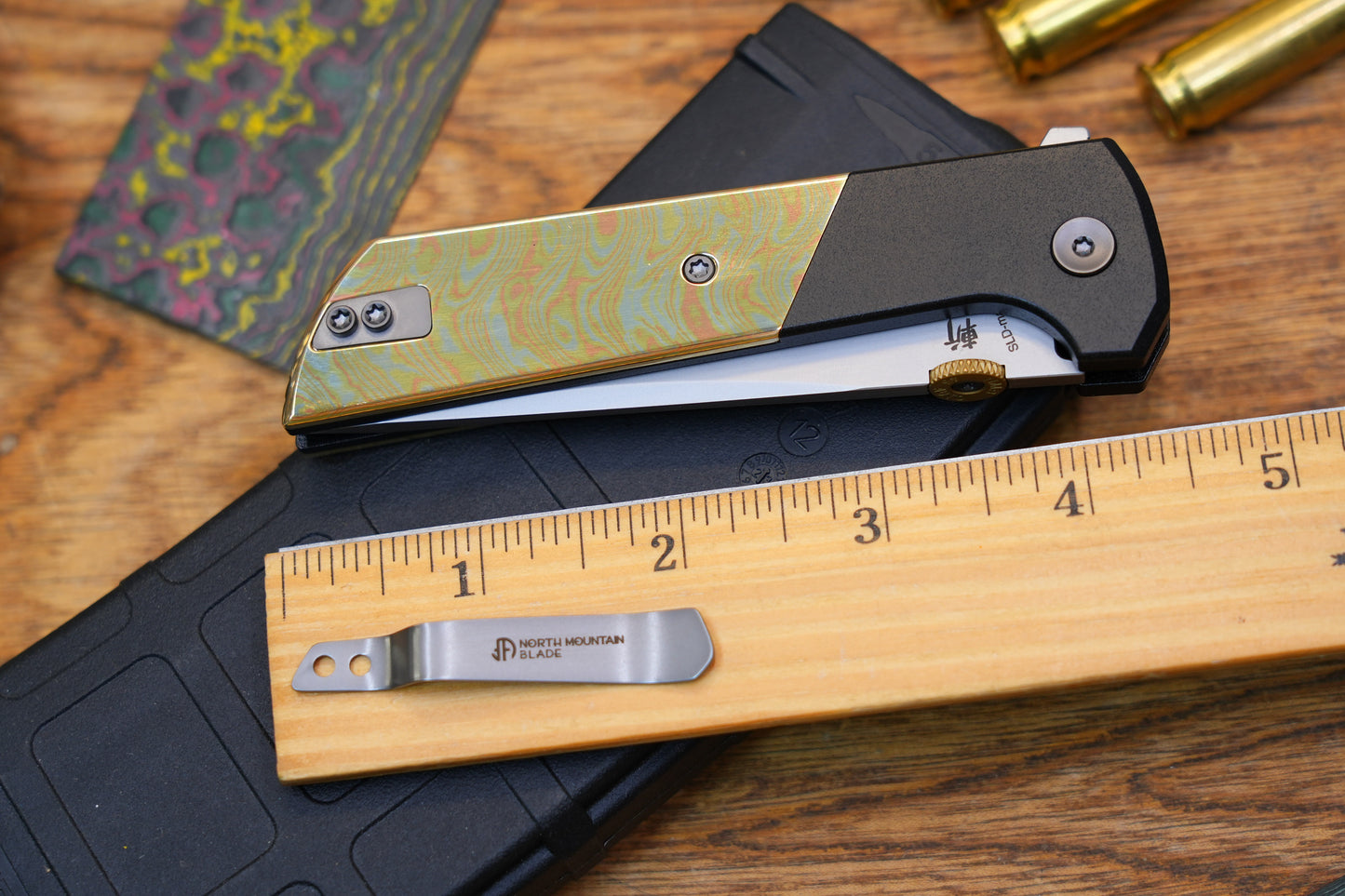 2407-CUDM-5 Copper Damascus Edition Mirror-polished