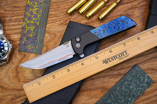 2407-ZRDM-5 Zirconium & Titanium Damascus Edition