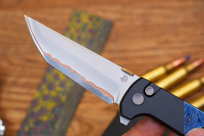 2407-ZRDM-5 Zirconium & Titanium Damascus Edition