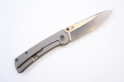 new "Ultra" Titanium handle Pocket Knife Quick-Open Design