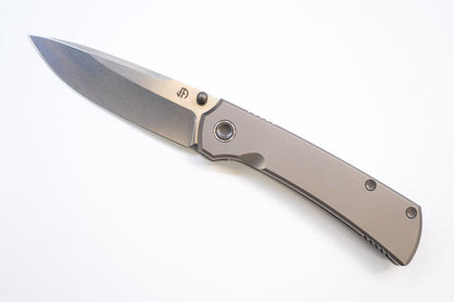 new "Ultra" Titanium handle Pocket Knife Quick-Open Design