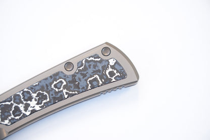 new "Ultra" Titanium handle ceramic carbon Pocket Knife Quick-Open Design