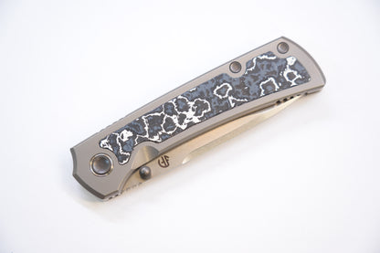 new "Ultra" Titanium handle ceramic carbon Pocket Knife Quick-Open Design