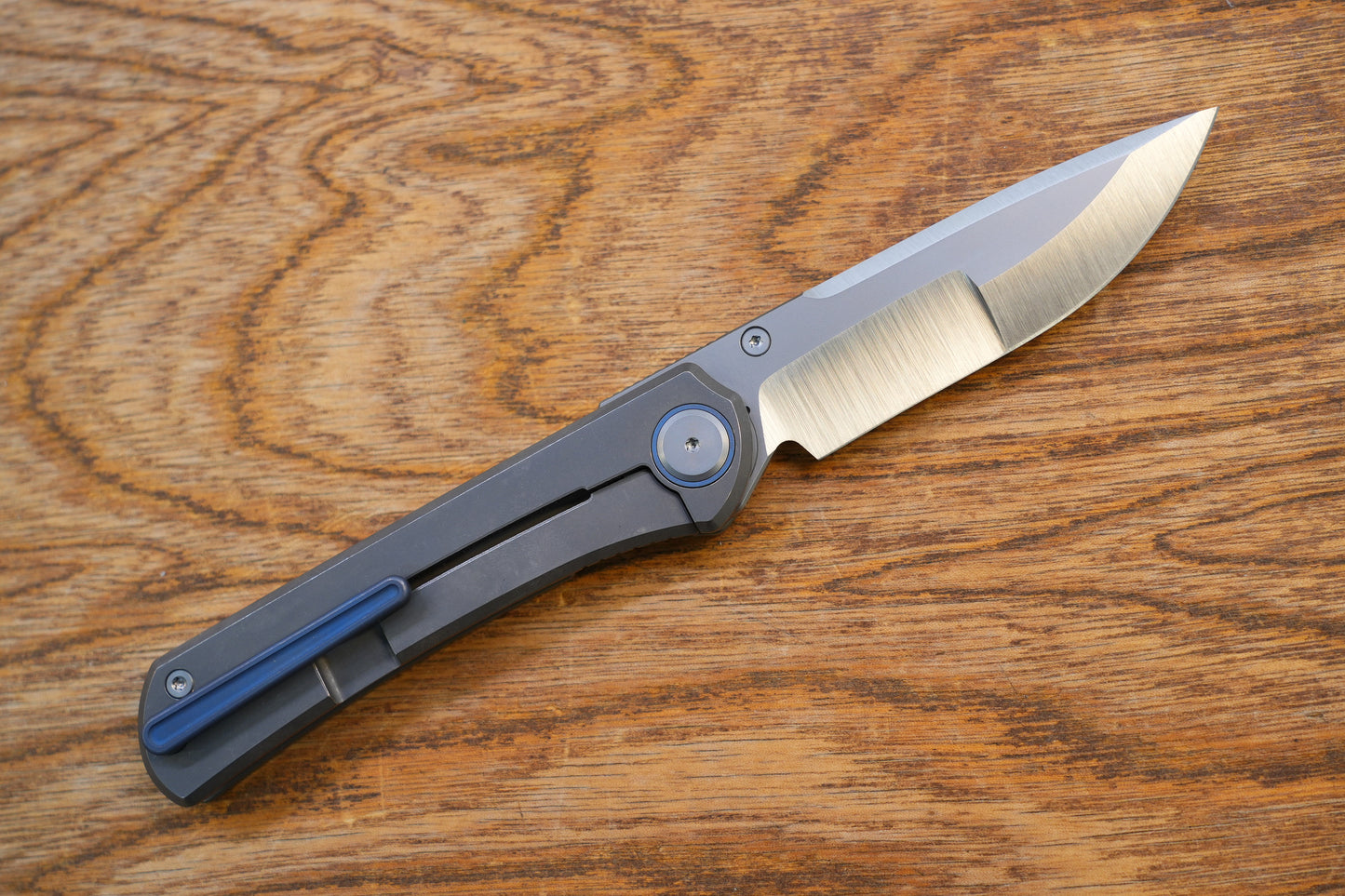 MAXACE knife PEREGRINE II M390 Titanium handle