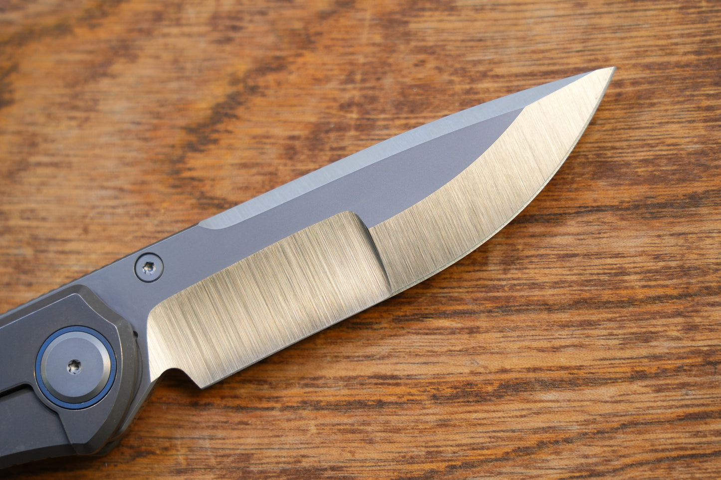 MAXACE knife PEREGRINE II M390 Titanium handle