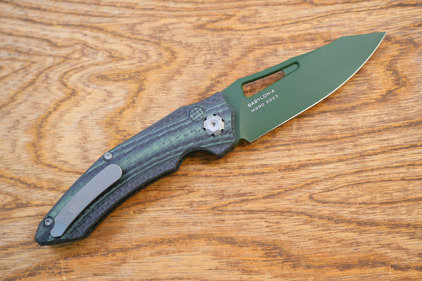 MAXACE knife Babylon-A cerakote coating m390