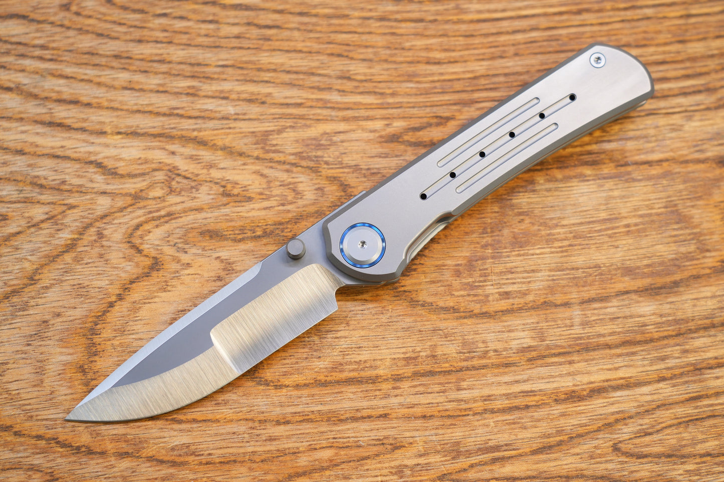 MAXACE knife PEREGRINE II M390 Titanium handle