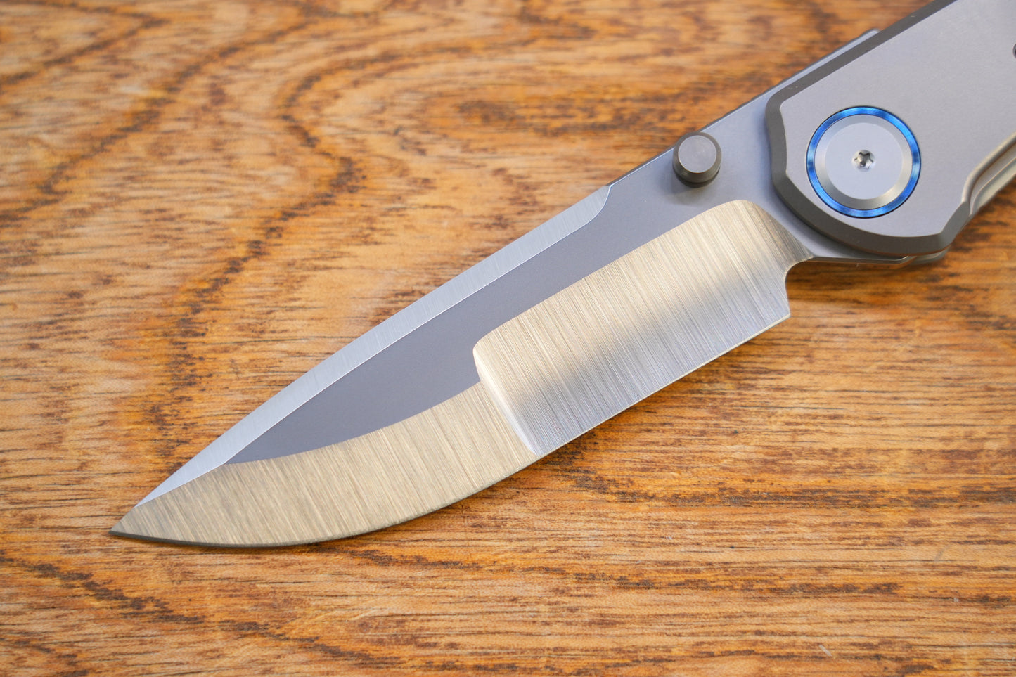 MAXACE knife PEREGRINE II M390 Titanium handle