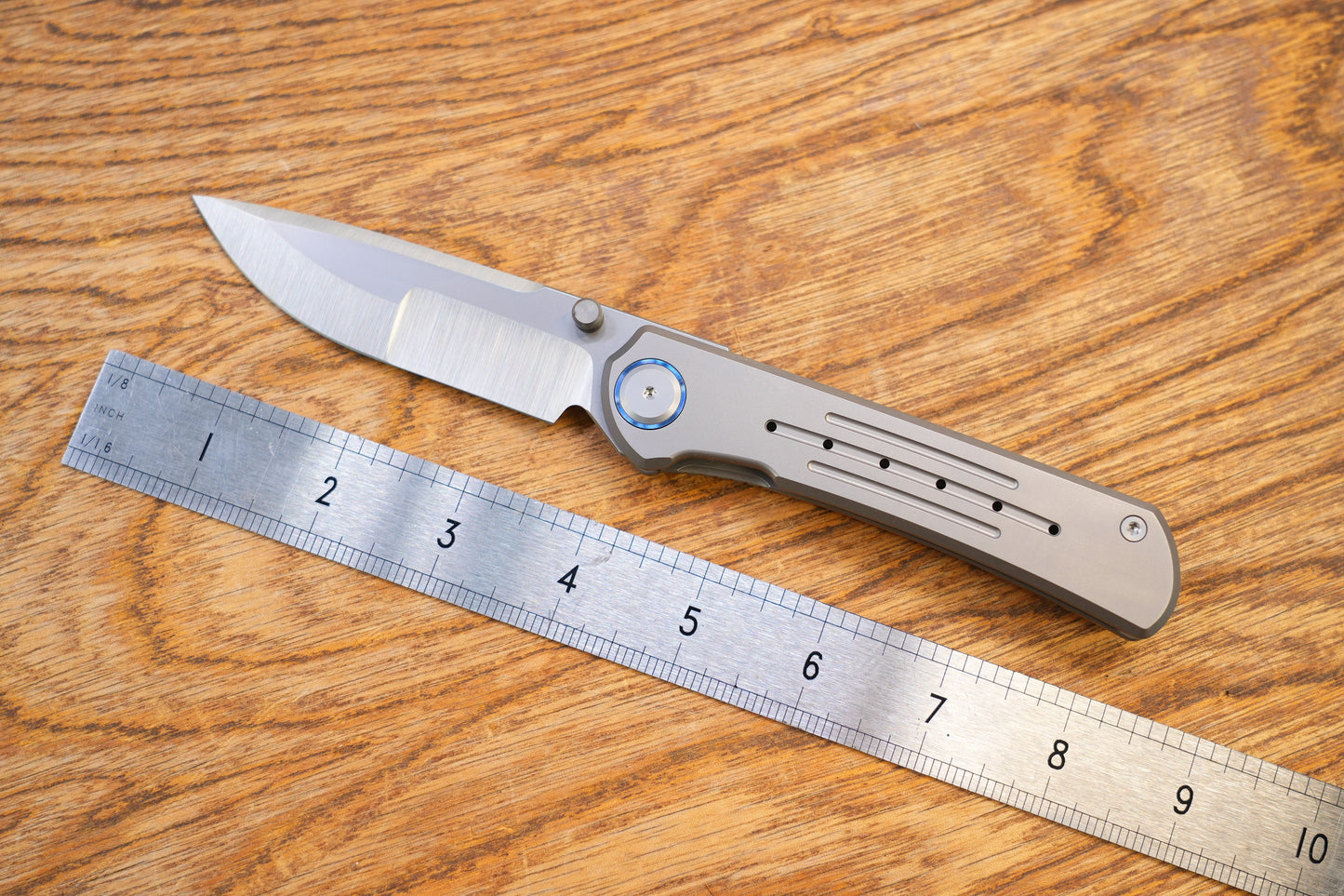 MAXACE knife PEREGRINE II M390 Titanium handle