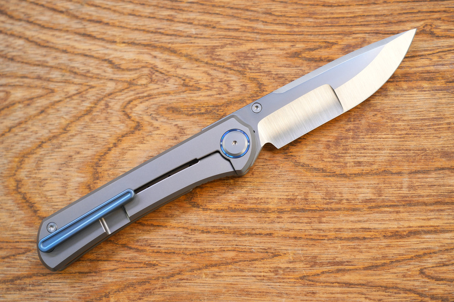 MAXACE knife PEREGRINE II M390 Titanium handle