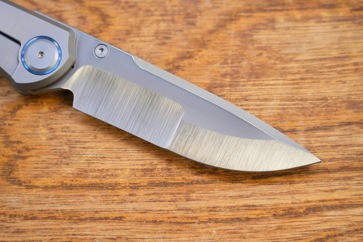 MAXACE knife PEREGRINE II M390 Titanium handle