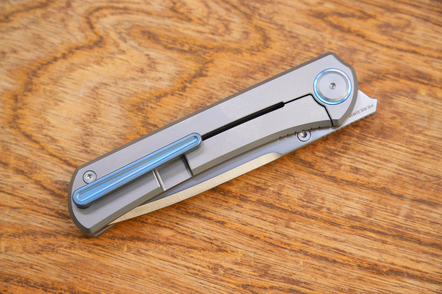 MAXACE knife PEREGRINE II M390 Titanium handle