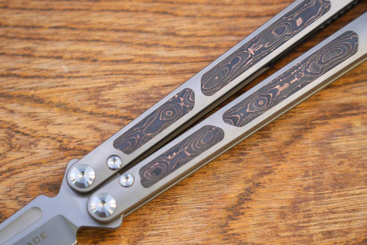 MAXACE Covenant M390 Titanium handle