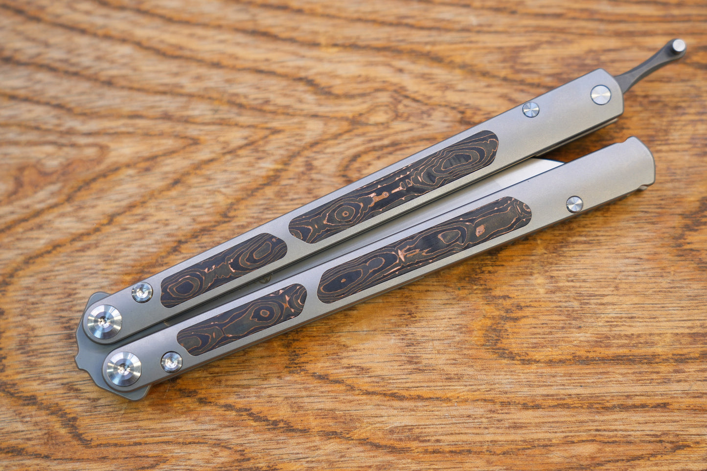 MAXACE Covenant M390 Titanium handle