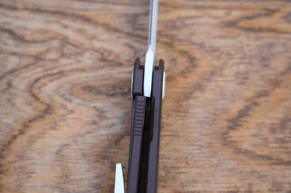 MAXACE NEBULA Titanium handle chocolate Cerakote Ceramic Coatings