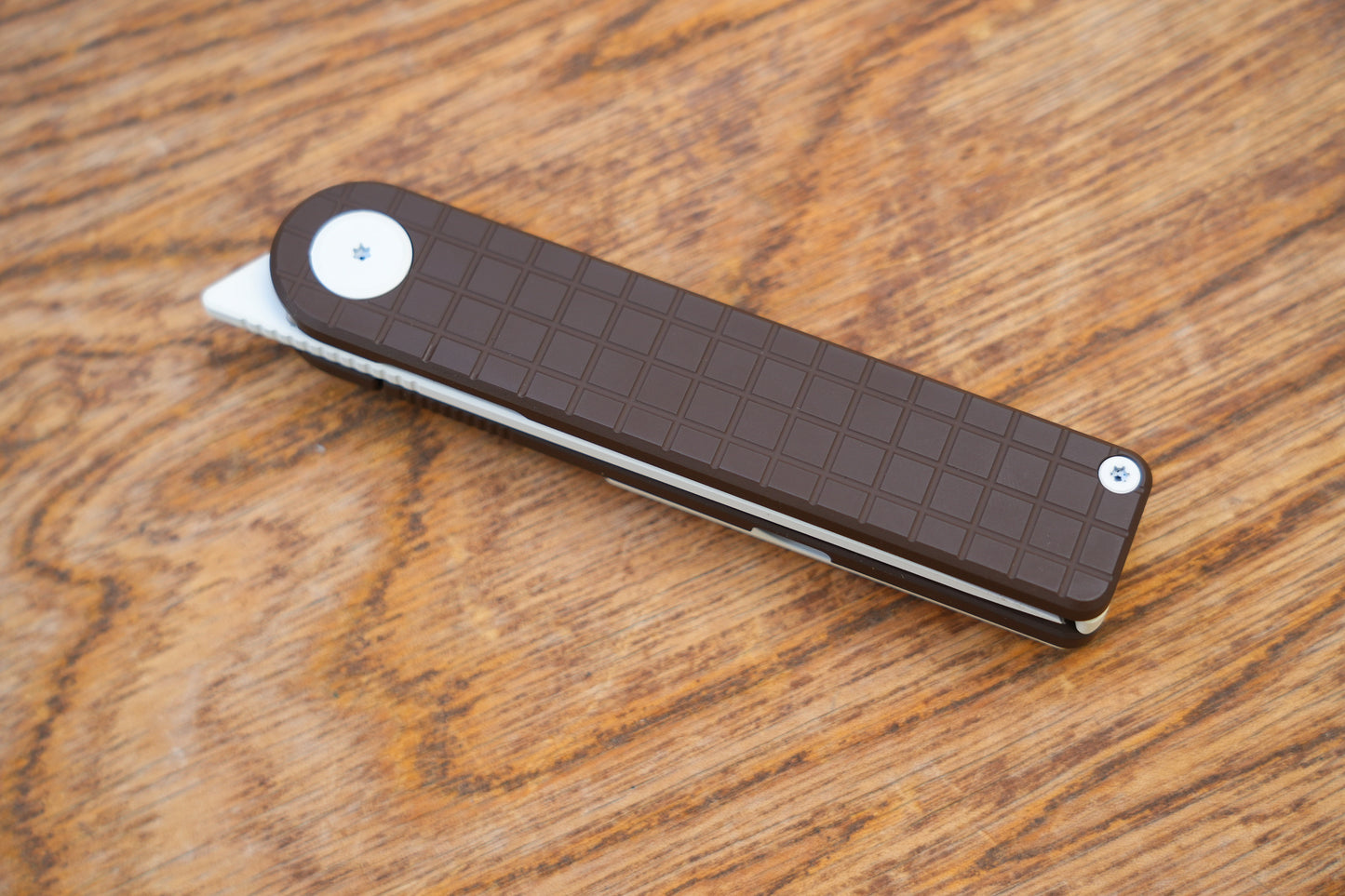 MAXACE NEBULA Titanium handle chocolate Cerakote Ceramic Coatings