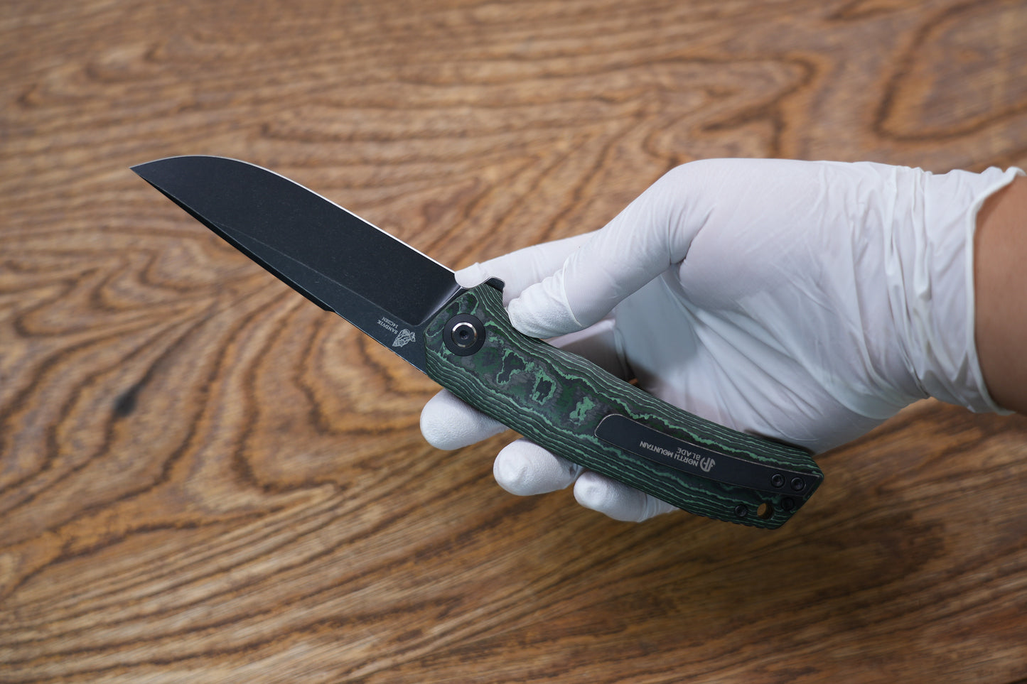 North Mountain Blade G10 Harpoon Tactical Folding Knife